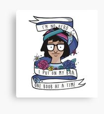 Tina - Hero Canvas Print