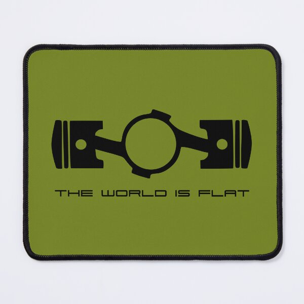 Item preview, The World is Flat designed and sold by Throttle & Threads.