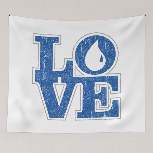 Item preview, Love Playing Blue (Variant) designed and sold by huckblade.