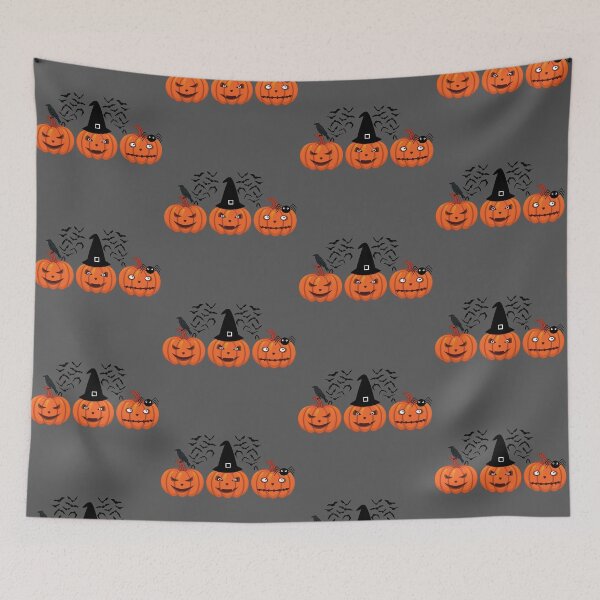 Item preview, Happy Halloween Pumpkins designed and sold by Tweetypie32.