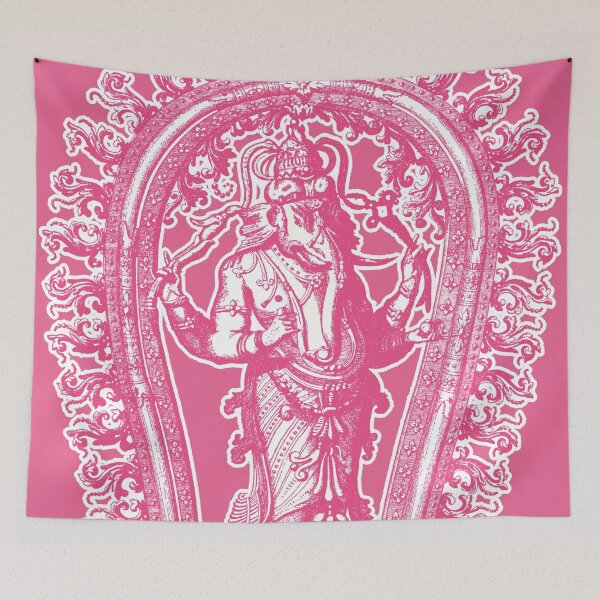 Item preview, Ganesa, the elephant headed Hindu divinity - Pink version designed and sold by MINDTHECHERRY.
