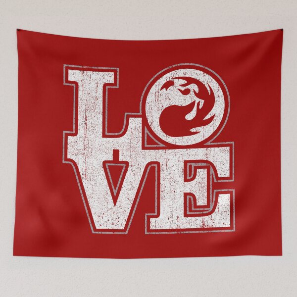 Item preview, Love Playing Red designed and sold by huckblade.
