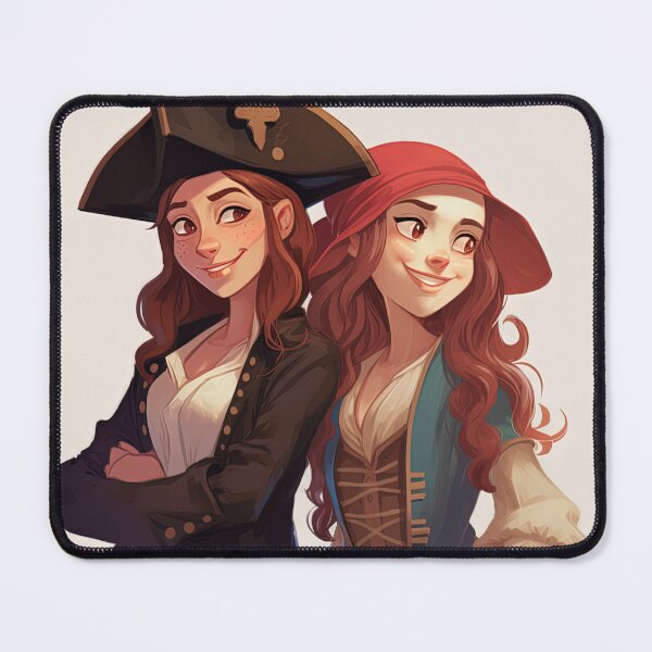 Item preview, Anne Bonny and Mary | cute style designed and sold by ComicsFactory.
