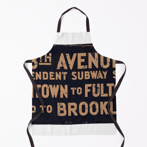 Item preview, Vintage Brooklyn Subway Sign designed and sold by Sasha Art Gallery.