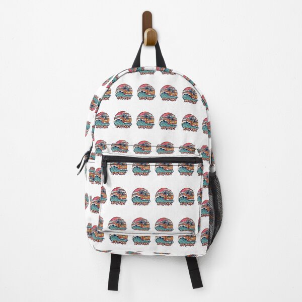 Item preview, Aitutaki retro sticker - tropical paradise designed and sold by PAKO-CUSTOMS.