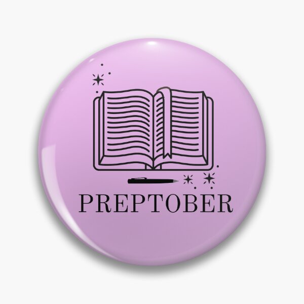 Item preview, Preptober book and pen designed and sold by Susan-Marie220.