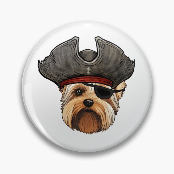 Item preview, Funny Pirate Biewer Terrier Dog designed and sold by whyitsme.
