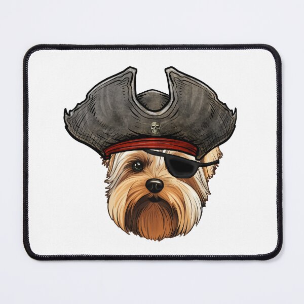 Item preview, Funny Pirate Biewer Terrier Dog designed and sold by whyitsme.