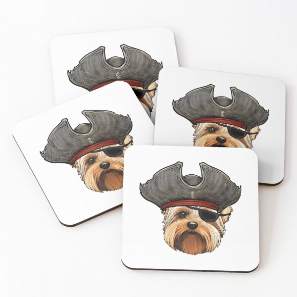 Item preview, Funny Pirate Biewer Terrier Dog designed and sold by whyitsme.