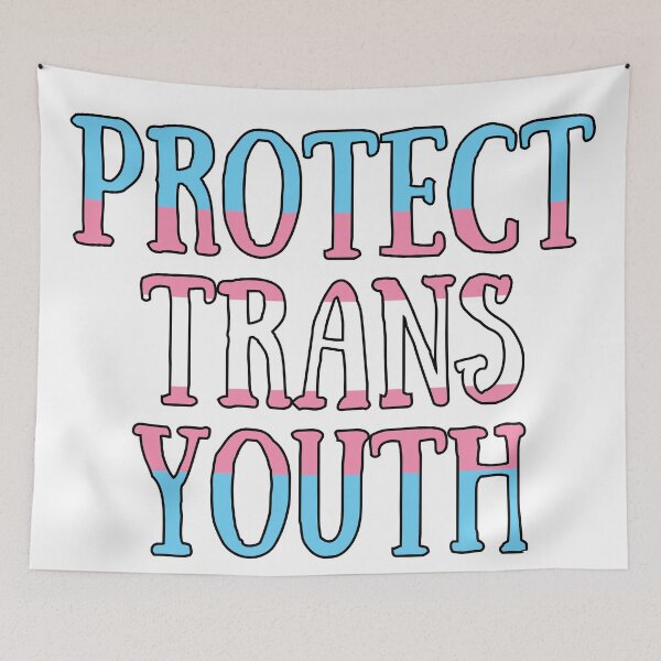Item preview, Protect Trans Youth | Trans Rights Are Human Rights designed and sold by KinkShoppe.