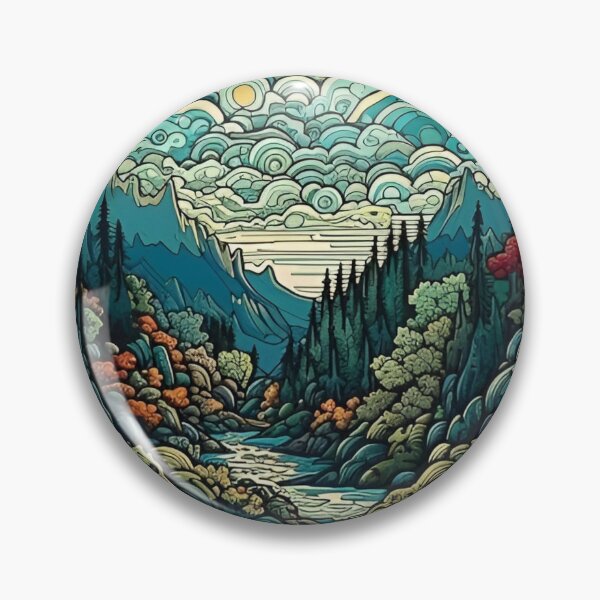 Item preview, natural landscape art designed and sold by sendalunar.