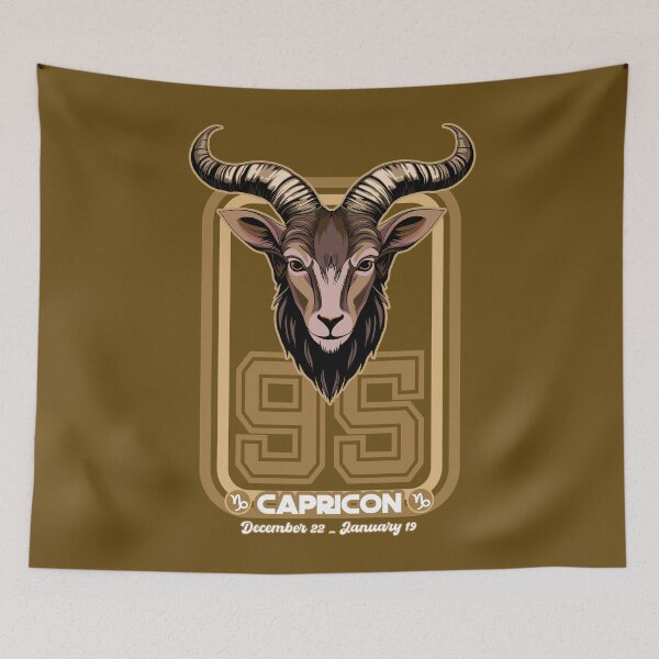 Item preview, Capricon Born in 1995 Zodiac star sign horoscope Astrology designed and sold by PURPLERAIN99.
