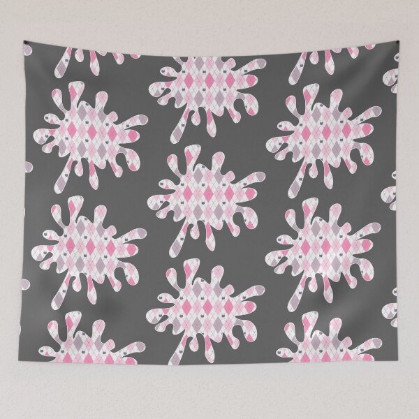 Item preview, Cute Kitty Argyle Blotch designed and sold by mixMixtli.