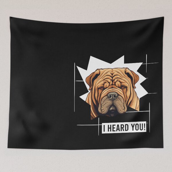 Item preview, Funny Chinese Shar Pei Dog Owner Humor Sharpei designed and sold by whyitsme.