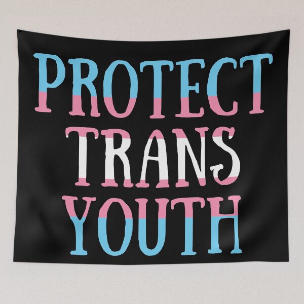 Item preview, Protect Trans Youth | Trans Rights Are Human Rights designed and sold by KinkShoppe.