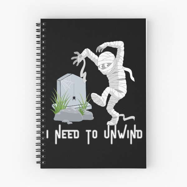 Item preview, I Need To Unwind Funny Zombie Mummy Tombstone Halloween designed and sold by Got2BSnazzy.