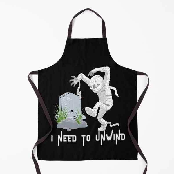 Item preview, I Need To Unwind Funny Zombie Mummy Tombstone Halloween designed and sold by Got2BSnazzy.