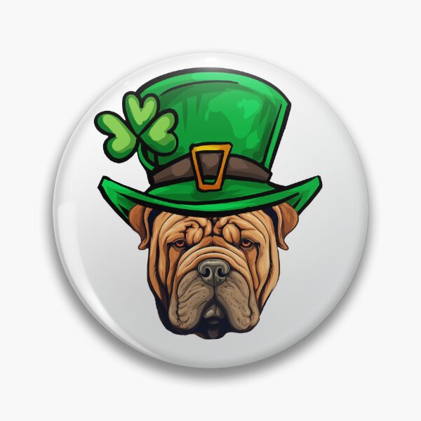 Item preview, Funny St Patricks Day Shar-Pei Sharpei designed and sold by whyitsme.