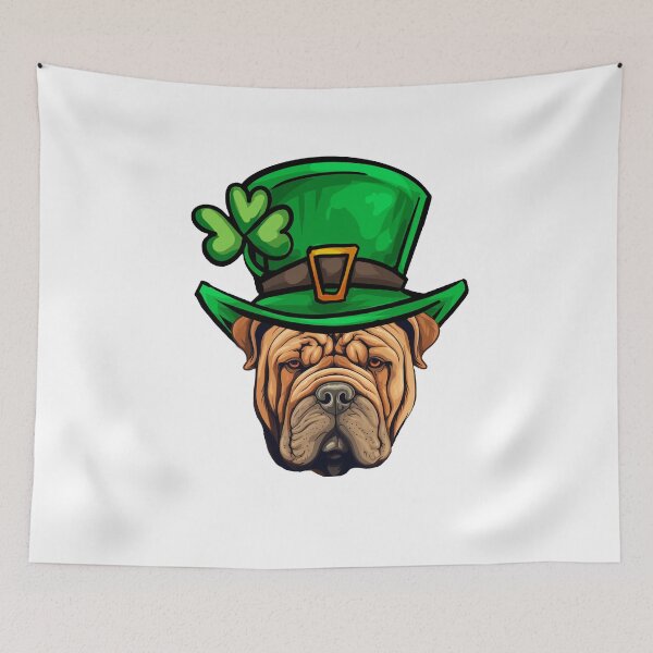 Item preview, Funny St Patricks Day Shar-Pei Sharpei designed and sold by whyitsme.