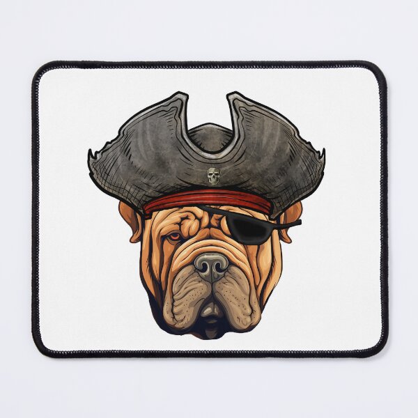 Item preview, Funny Pirate Shar-Pei Dog Sharpei designed and sold by whyitsme.