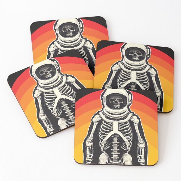 Item preview, astronaut skeleton art designed and sold by sendalunar.