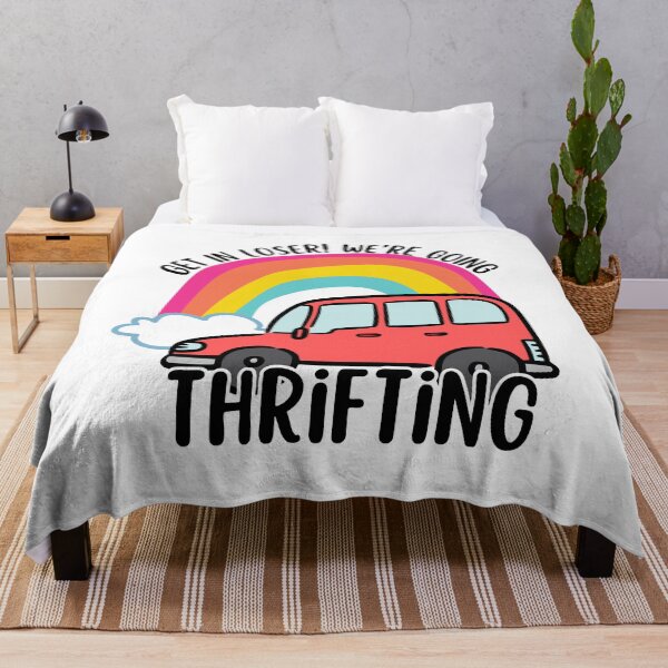 Item preview, Get In Loser! We're Going Thrifting designed and sold by OscarAndOphelia.