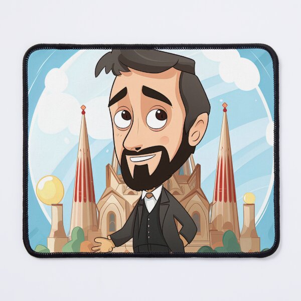 Item preview, Antoni Gaudí | cute style designed and sold by ComicsFactory.