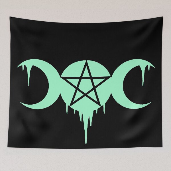 Item preview, WICCA, WITCHCRAFT, TRIPLE MOON designed and sold by ShirtWreck.