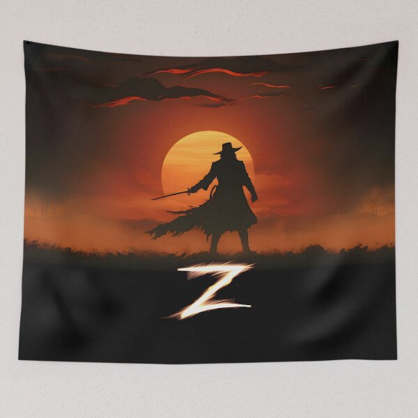 Aperçu de l'œuvre Silhouette de Zoro créée et vendue par GammarayPrints.