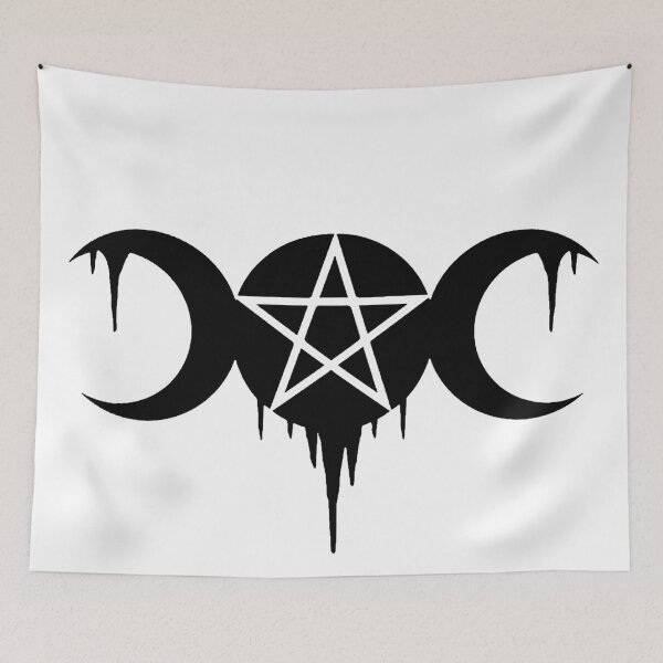 Item preview, WICCA, WITCHCRAFT, TRIPLE MOON designed and sold by ShirtWreck.
