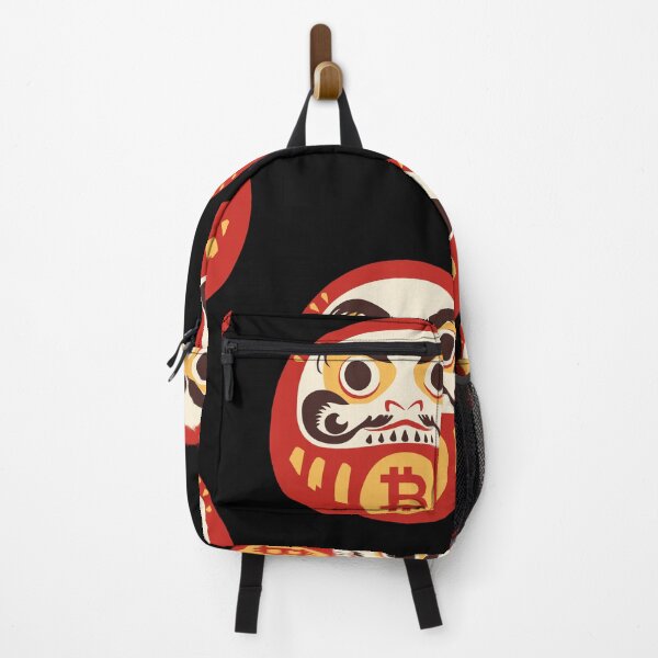 Item preview, Vintage Daruma Doll - Bitcoin Logo designed and sold by GetCryptoSwag.