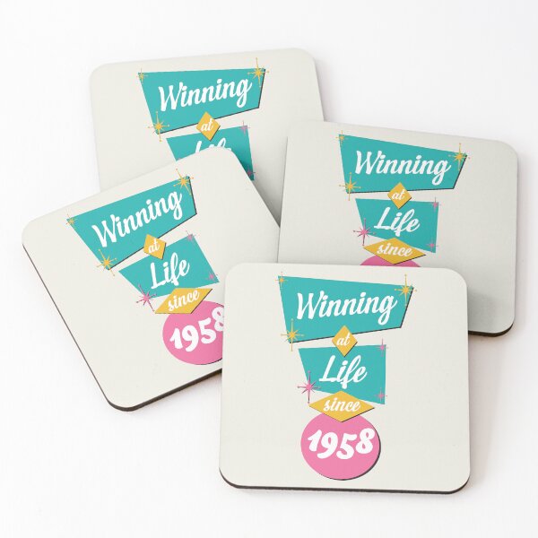 Item preview, Winning at Life since 1958 designed and sold by Sir Meow Meow.