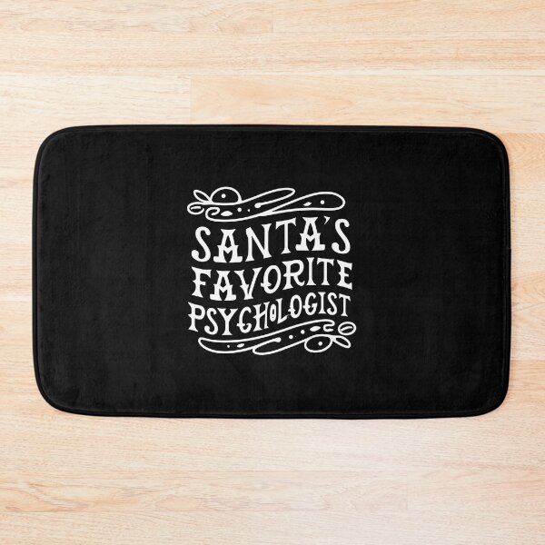Item preview, Humorous Christmas Gift: Santa's Favorite Psychologist designed and sold by randomorder.