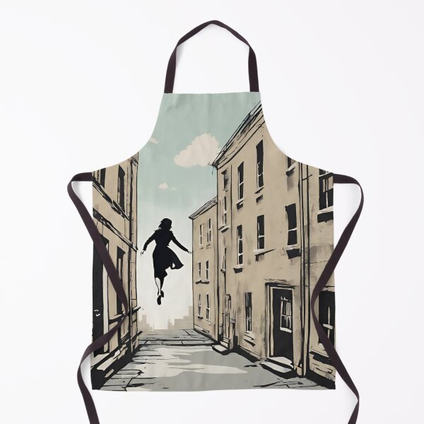 Item preview, Woman Walking on Air Street Art 03 designed and sold by KapowStickers.