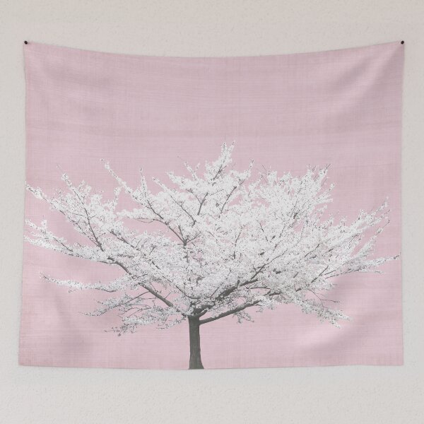 Item preview, Cherry Blossom Tree on Pink Papyrus designed and sold by sassandsun.