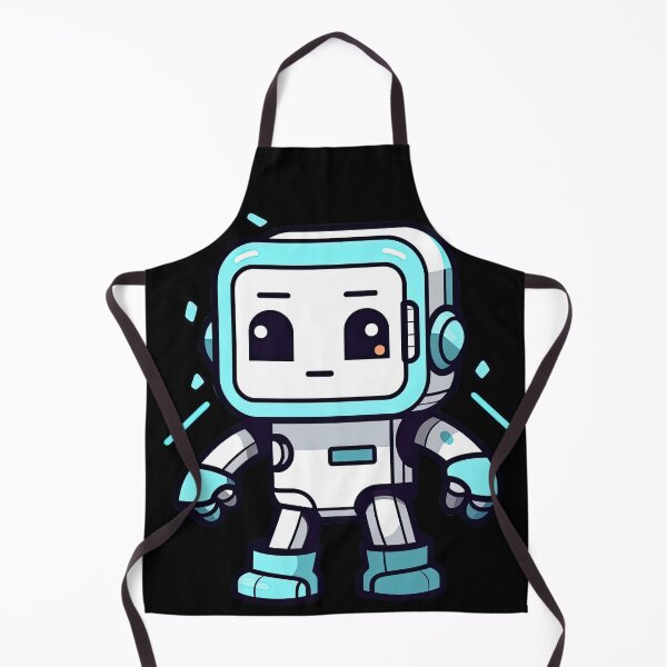 Item preview, Cute Robot Toy Vector Art Design designed and sold by eyestetix.