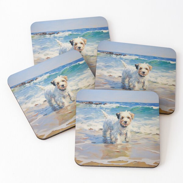 Item preview, Dog on the beach designed and sold by luanr7.
