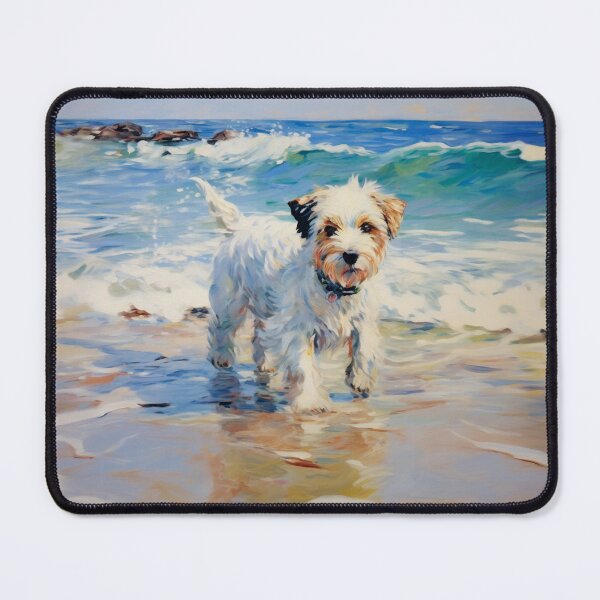 Item preview, Dog on the beach designed and sold by luanr7.