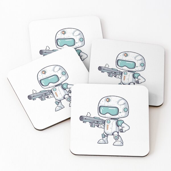 Item preview, Cute Robot Toy Vector Art Design 2 designed and sold by eyestetix.