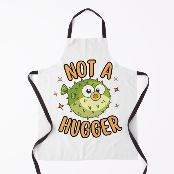 Item preview, Not A Hugger Pufferfish designed and sold by OscarAndOphelia.