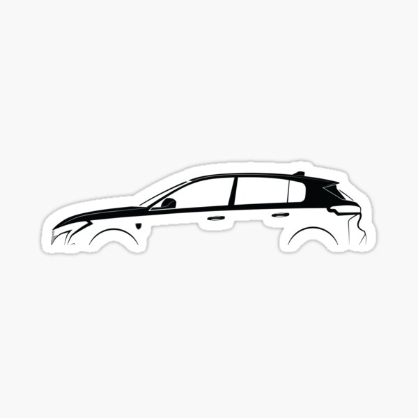 Peugeot 308 GTI Sticker for Sale by EarlyBirdz