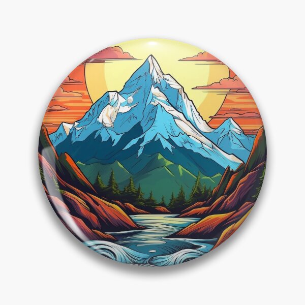 Item preview, Mountain River designed and sold by SMRprintdesign.