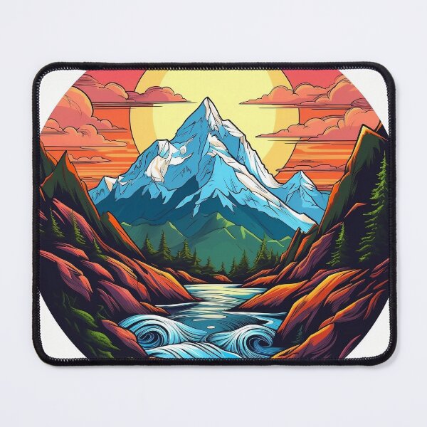Item preview, Mountain River designed and sold by SMRprintdesign.
