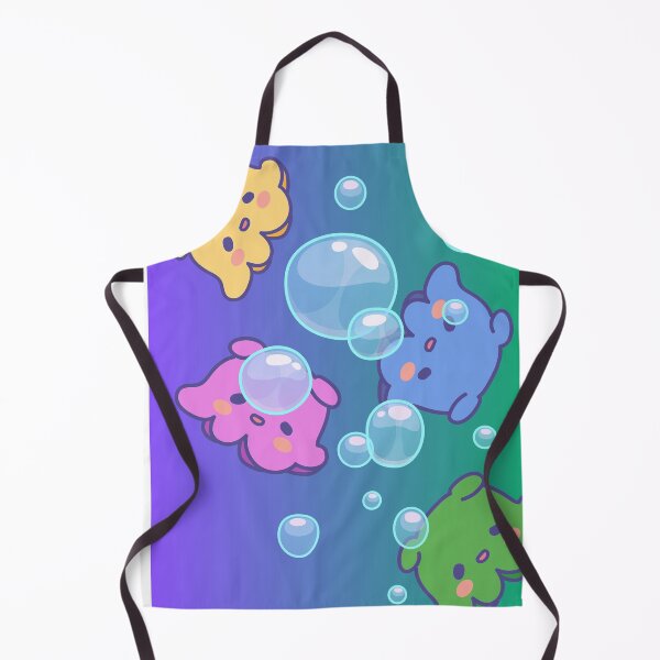 Item preview, Blue Green Pink Yellow Baby Dumbo Octopus Tumbling With Bubbles designed and sold by IslandFella1.