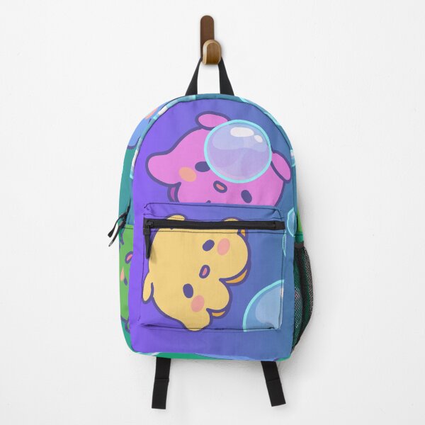 Item preview, Blue Green Pink Yellow Baby Dumbo Octopus Tumbling With Bubbles designed and sold by IslandFella1.