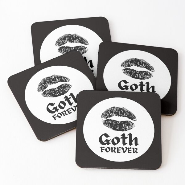 Item preview, Black Lipstick KIss Goth Forever designed and sold by ossiagraphics.