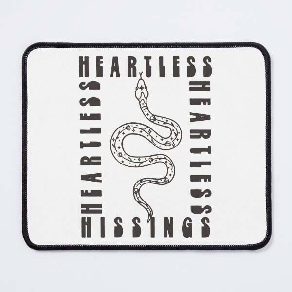 Item preview, Dark Gray Heartless Snake Hissing designed and sold by kcaandwu.