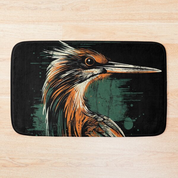 Item preview, An Australasian Bittern - Vintage Distressed Street Art Birds designed and sold by GVRDesign.