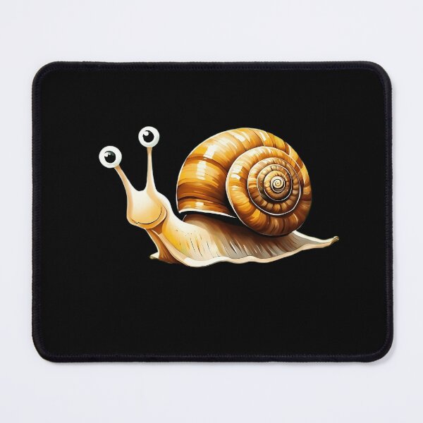 Item preview, Snail on black designed and sold by AJSRPrints.