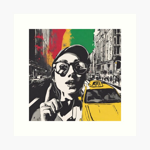 Artikel-Vorschau von Selfie als Street Art 03, designt und verkauft von KapowStickers.